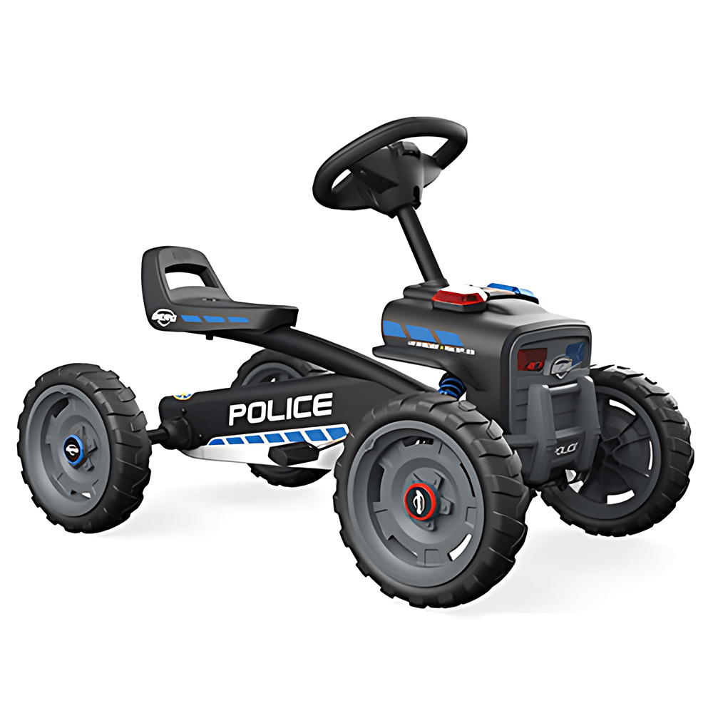 BERG Buzzy Police Kids Ride On Pedal Kart