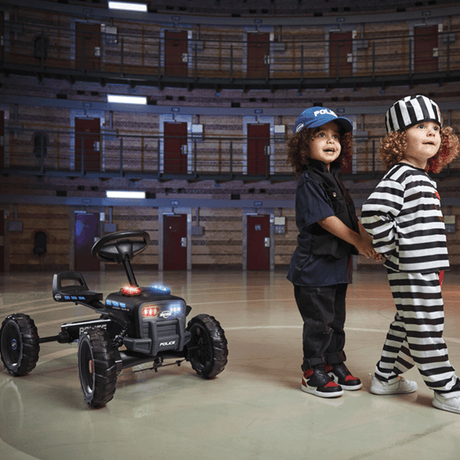 BERG Buzzy Police Kids Ride On Pedal Kart