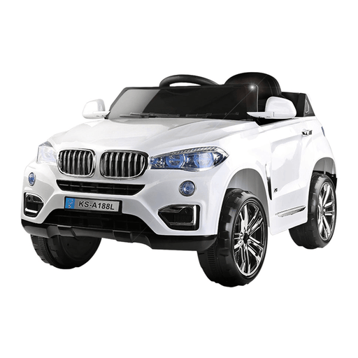 BMW X5 Inspired 12v Kids Ride On Car - White