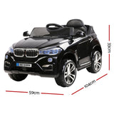 BMW X5 Inspired 12v Kids Ride On Car - Black