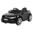 Audi TT RS Roadster Licensed Black 12v Ride-On Kids Car