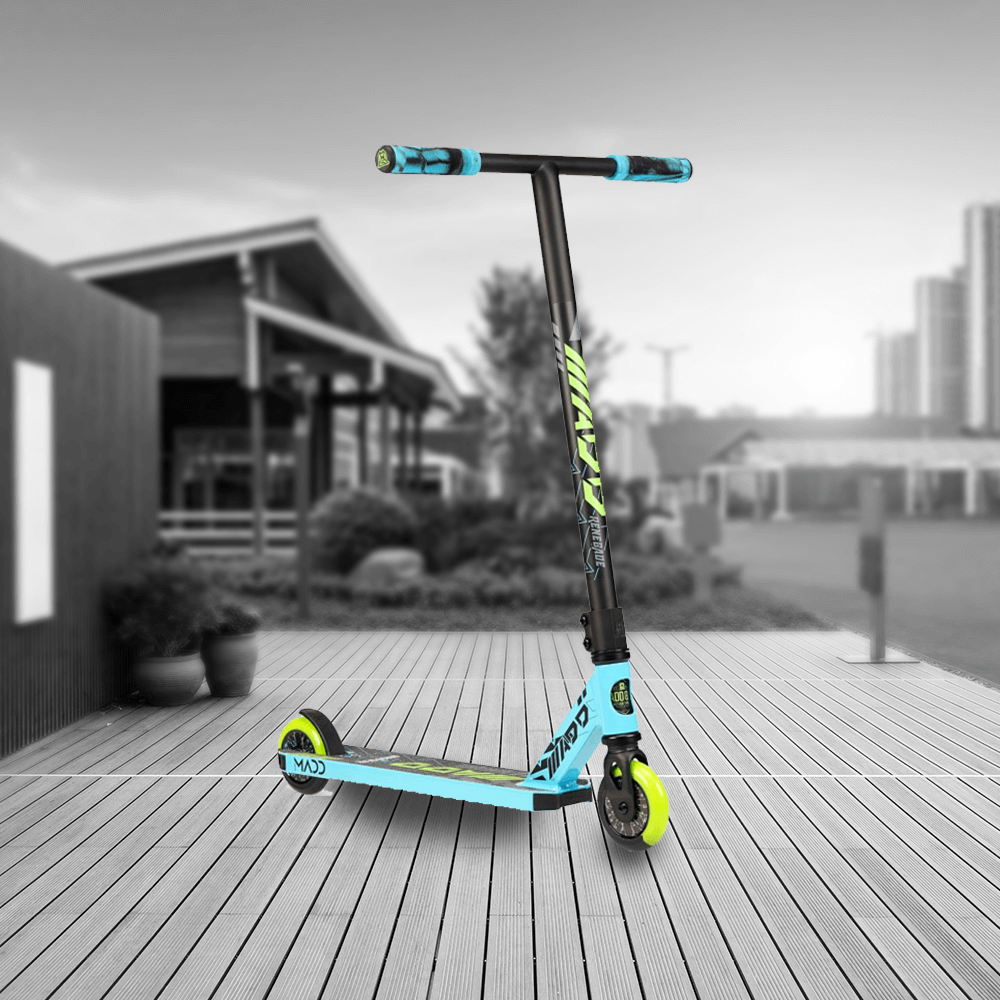 Madd Gear 2021 Kick Pro Scooter - Blue/Green