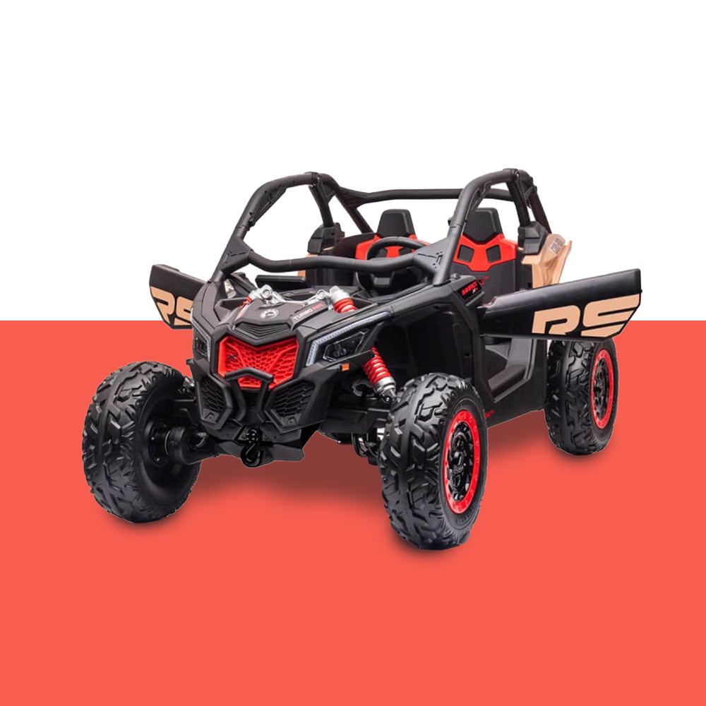 CAN-AM Licensed 2-Seats Electric UTV 24V Kids Ride On - Black