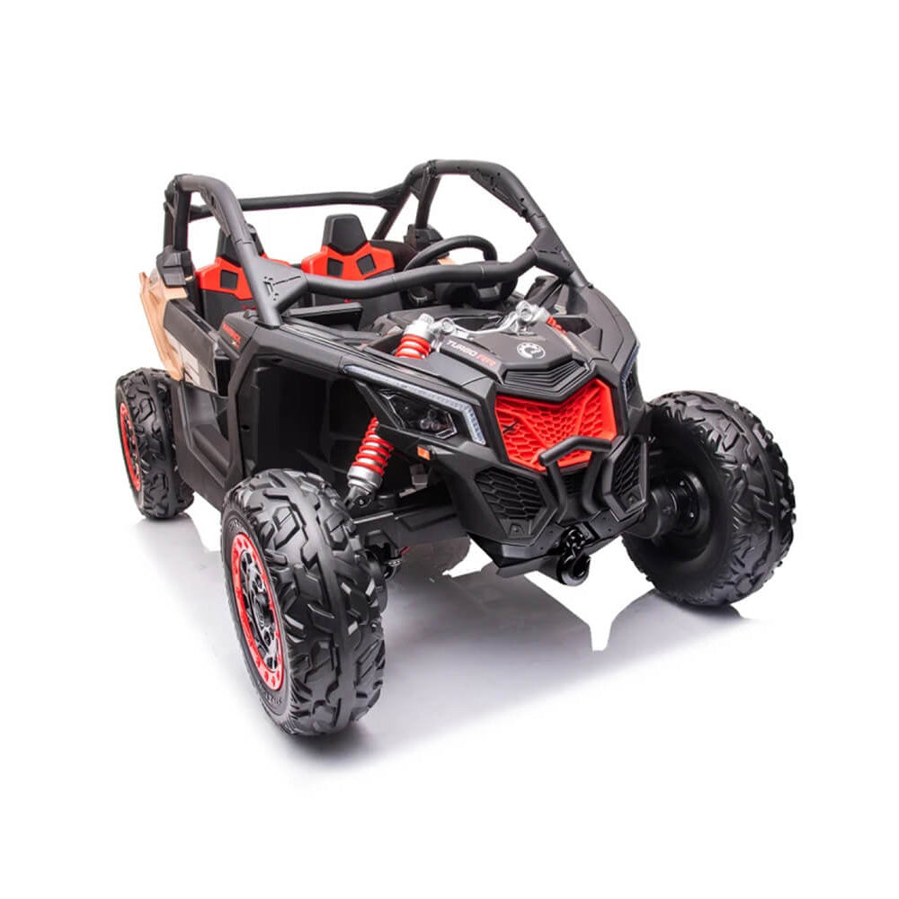 CAN-AM Licensed 2-Seats Electric UTV 24V Kids Ride On - Black