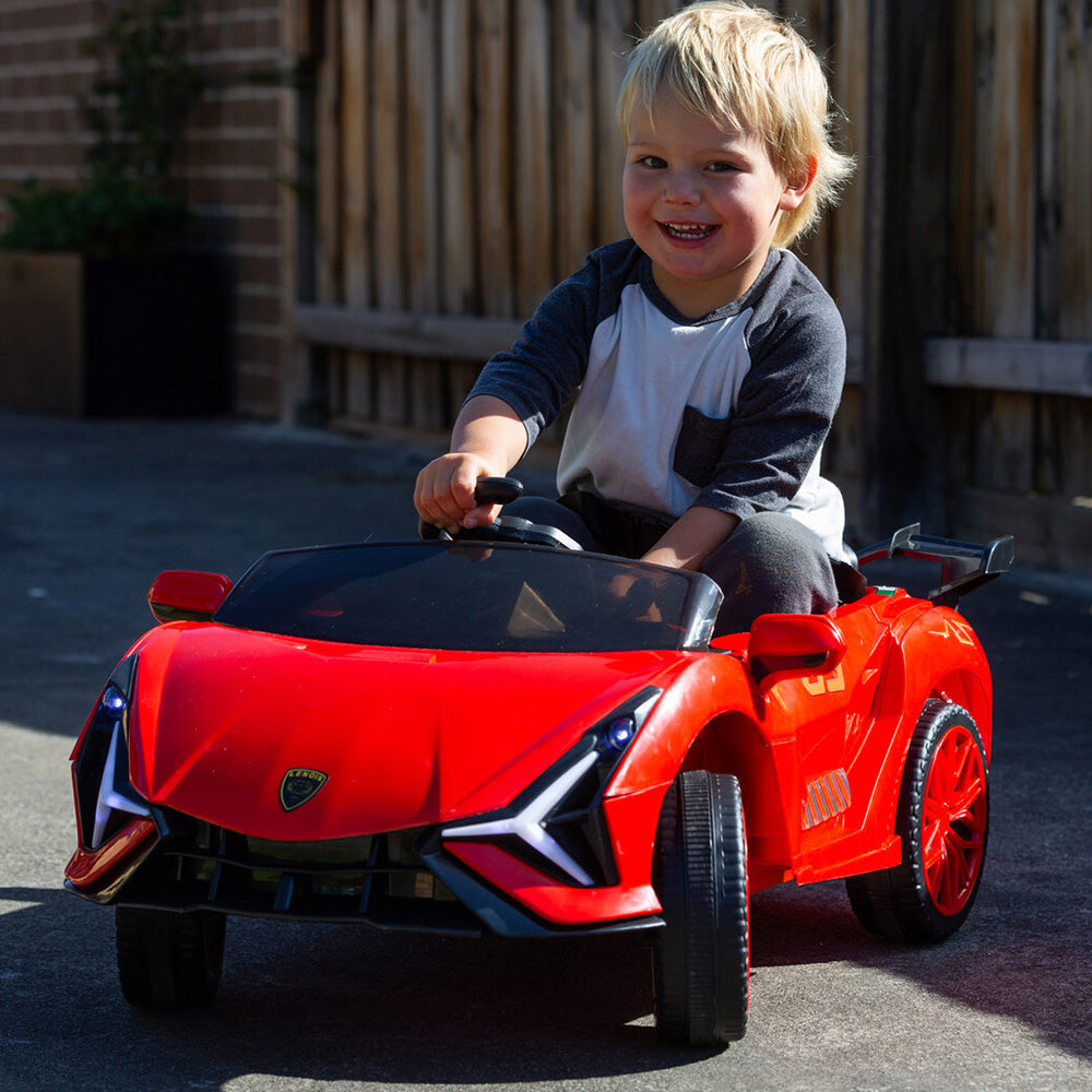 Ferrari Inspired 12V Electric Kids Ride On with Remote  - Red