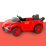 Ferrari Inspired 12V Electric Kids Ride On with Remote  - Red