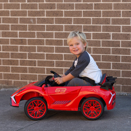 Ferrari Inspired 12V Electric Kids Ride On with Remote  - Red