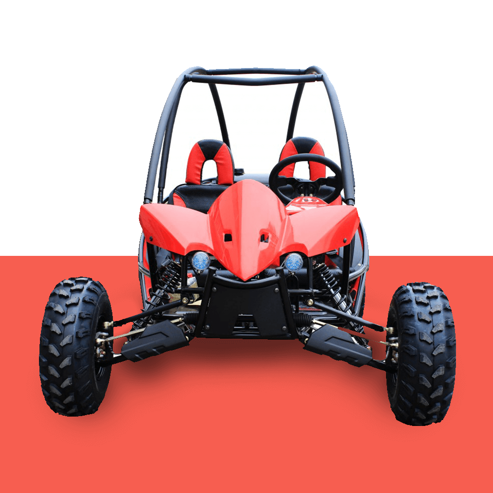 GMX GKT150 150cc 2-Seats 4-Stroke Dune Buggy - Red