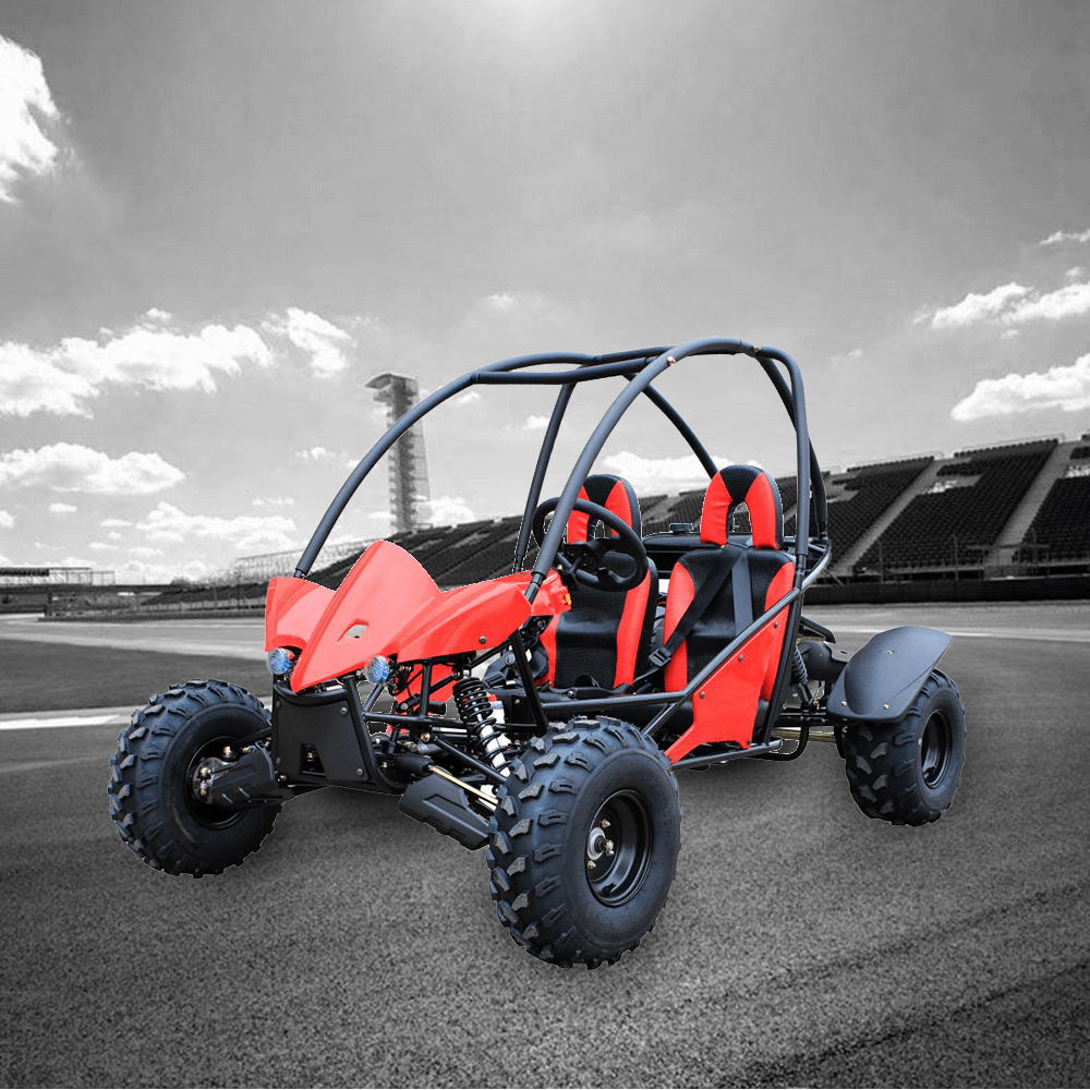 GMX GKT150 150cc 2-Seats 4-Stroke Dune Buggy - Red