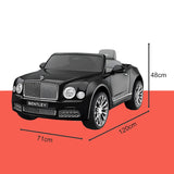 Go Skitz Bentley Mulsanne 12V Kids Electric Ride On - Black