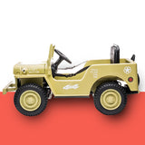 Go Skitz Major 12v Kids Electric Ride On - Khaki