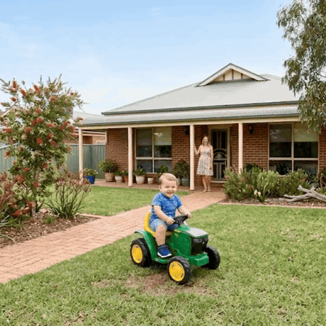 John Deere 6v Kids Ride On Mini Tractor