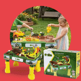 John Deere Farm Sand and Water 2-in-1 Kids Play Table