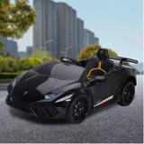 Kahuna Lamborghini Performante Kids Electric Ride On Car Remote Control - Black