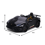 Kahuna Lamborghini Performante Kids Electric Ride On Car Remote Control - Black