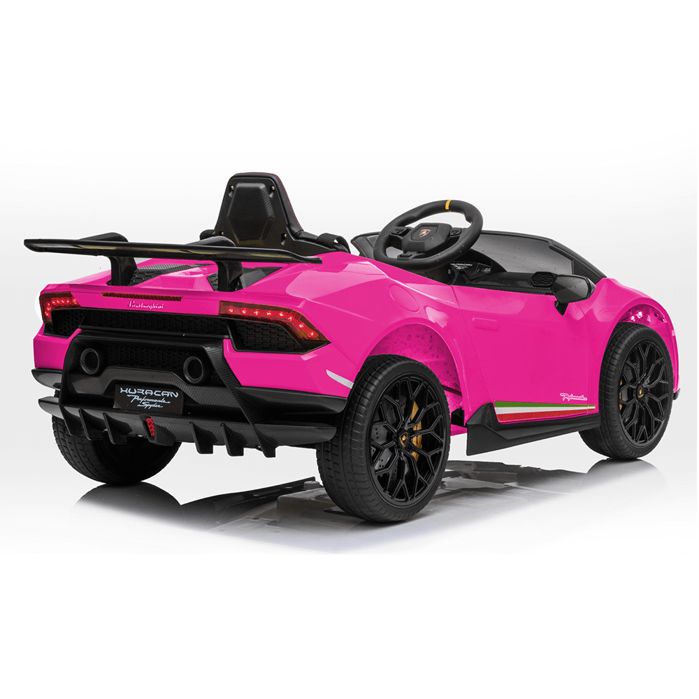 Kahuna Lamborghini Performante Kids Electric Ride On Car Remote Control by Kahuna - Pink