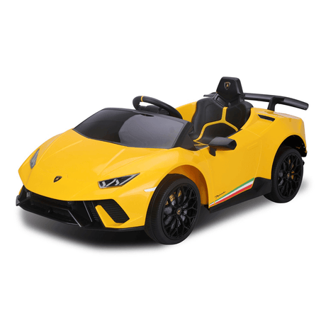 Kahuna Lamborghini Performante Kids Electric Ride On Car Remote Control - Yellow