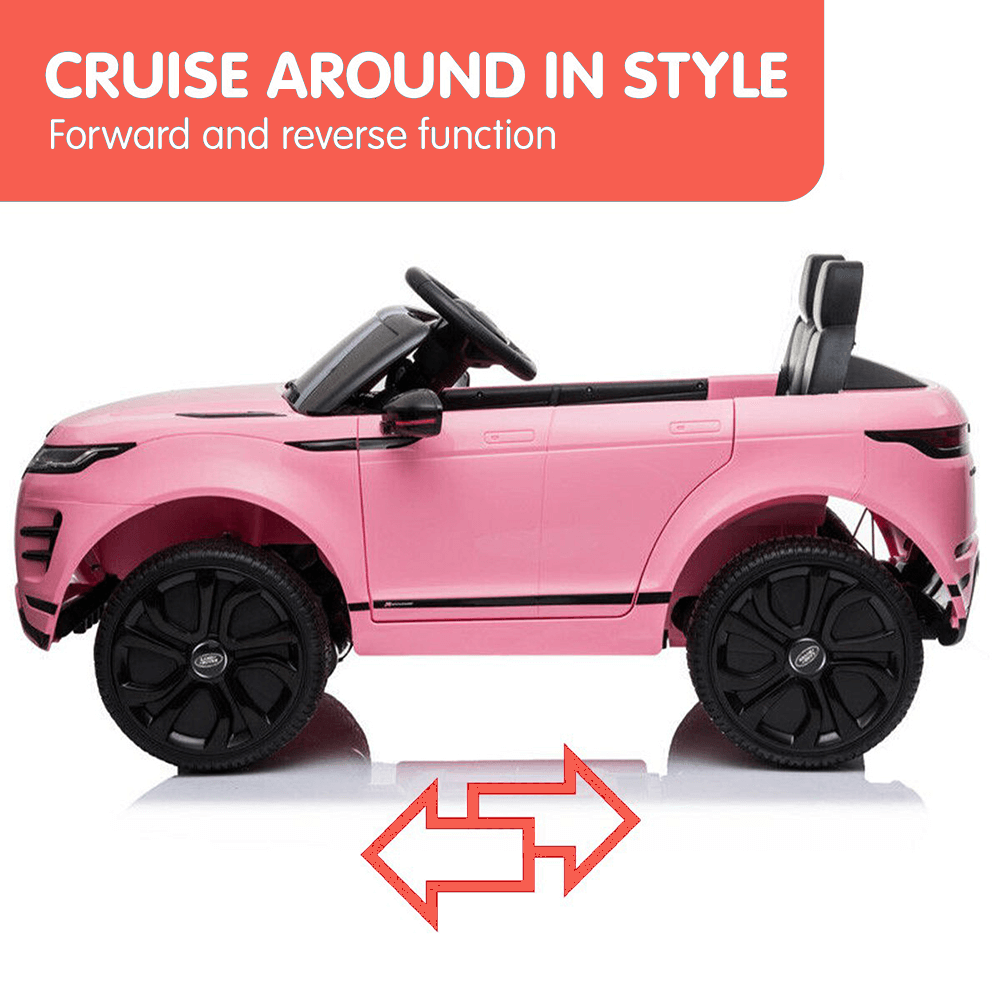 Kahuna Licensed Land Rover 12v Kids Electric Ride On  with Remote - Pink