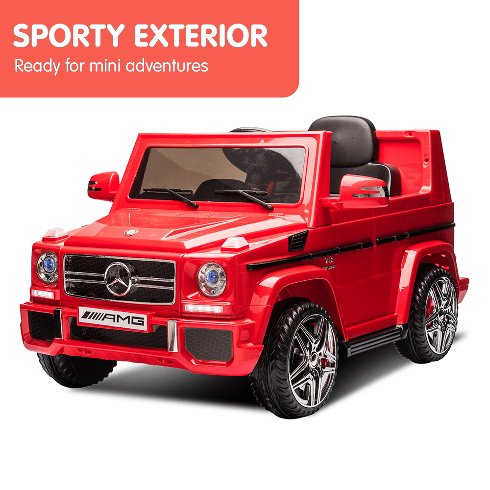 Kahuna Mercedes Benz AMG G65 Licensed Kids Ride On Electric Car with RC - Red