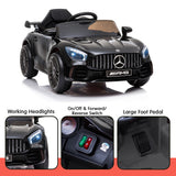 Kahuna Mercedes Benz Licensed Kids Electric Ride On Car Remote Control - Black