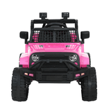 Kids Electric 12v Ride On Jeep with Remote Control - Pink