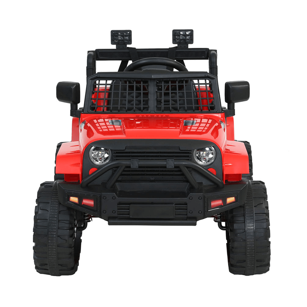 Kids Electric 12v Ride On Jeep with Remote Control - Red