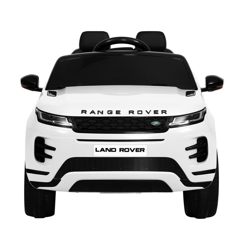 Land Rover Kids Drive Licensed Land Rover 12V Electric Kids Ride On Car - White – Kids Car Sales