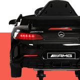 Kids Electric Ride On Car Mercedes-Benz AMG GTR Licensed Toy Cars Remote Black