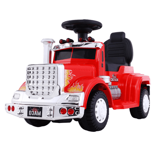 Kids Electric Toy Truck 6v Ride-On Kids Car - Red
