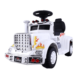 Kids Electric Toy Truck 6v Ride-On Kids Car - White