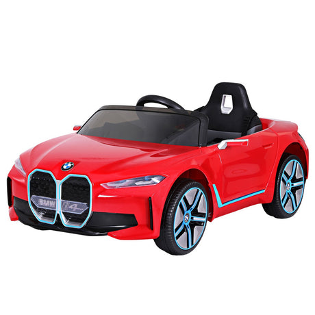 Kids Ride On Car BMW Licensed I4 Sports Remote Control Electric Toys 12V Red