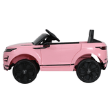 Licensed Land Rover 12V Electric Kids Ride-On Car - Pink