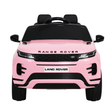 Licensed Land Rover 12V Electric Kids Ride-On Car - Pink