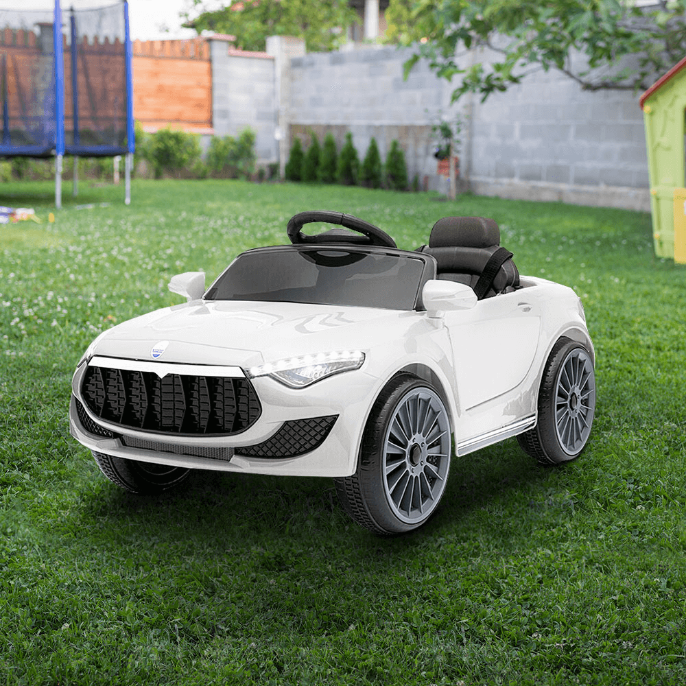 Maserati Inspired 12v Kids Ride On Car - White