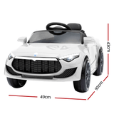 Maserati Inspired 12v Kids Ride On Car - White