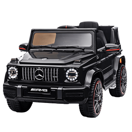 Mercedes-Benz-AMG-G63-Licensed-Black-12v-Ride-On-Kids-Car