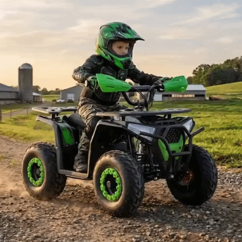 Motoworks 1000W 36V Electric Farm Quad Bike - Green