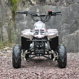 Motoworks 110cc Petrol-Powered Sports F1 Kids Quad Bike - Pink