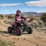 Motoworks 110cc Sports Pro Petrol Powered Quad Bike - Pink
