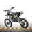 Motoworks Motoworks 125cc Petrol Powered 4-Stroke 4-Speed Manual Kids Dirt Bike X - Black MOT-125DBX-BLA