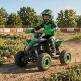 Motoworks 500W 48V Brushless Sports Quad Bike - Green
