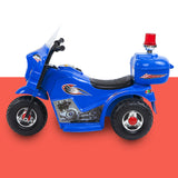 New Aim Rechargeable 6v Kids Electric Ride-on Motorcycle- Blue