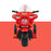 New Aim Rechargeable 6v Kids Electric Ride-on Motorcycle- Red