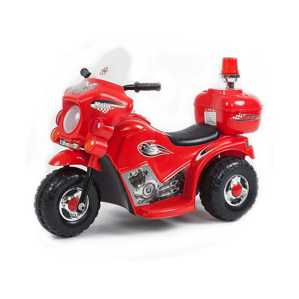 New Aim Rechargeable 6v Kids Electric Ride-on Motorcycle- Red