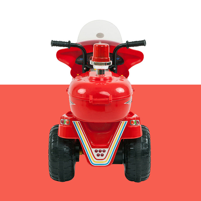 New Aim Rechargeable 6v Kids Electric Ride-on Motorcycle- Red