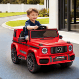 New Aim Mercedes Benz G63 12v Kids Ride On Car with Remote - Red