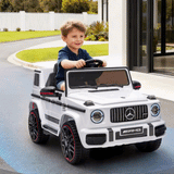 New Aim Mercedes Benz G63 12v Kids Ride On Car with Remote - White