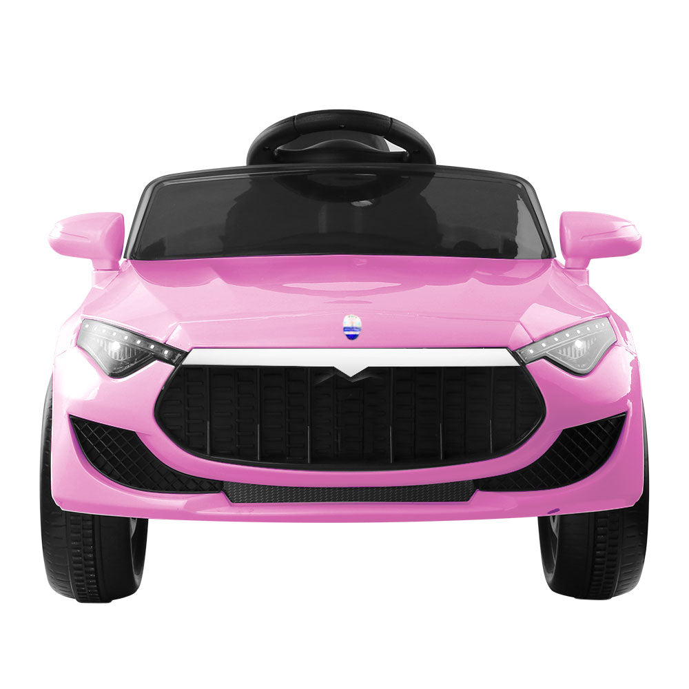 Maserati Inspired 12v Kids Ride On Car - Pink