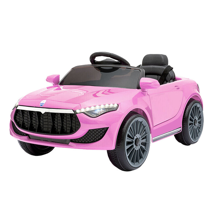 Maserati Inspired 12v Kids Ride On Car - Pink