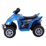 Rigo Kids Ride On Car ATV Quad Motorbike Electric Outdoor Toys 12V Blue